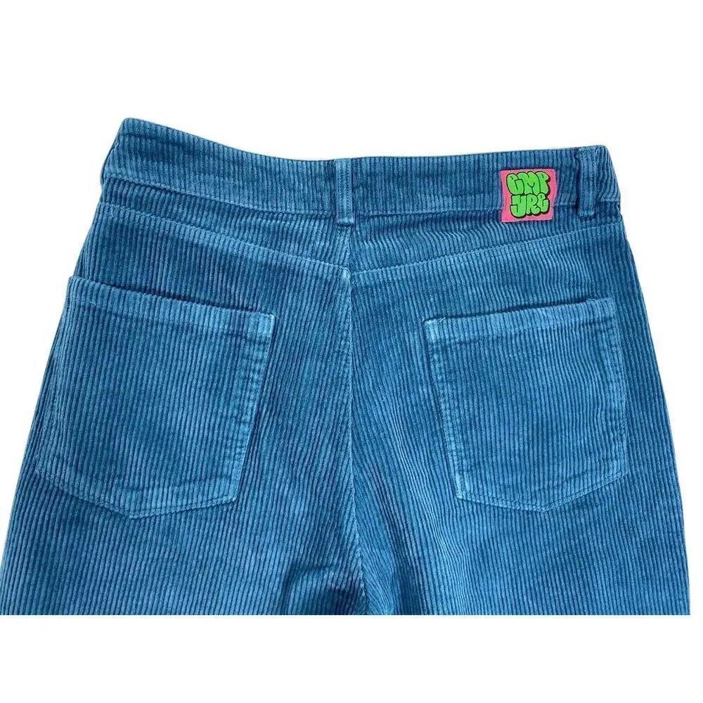 Empyre Tori Sk8 Corduroy Pants Bundle – Sz 10 – Blue & Gray Y2K Wide Leg 90s Sk8